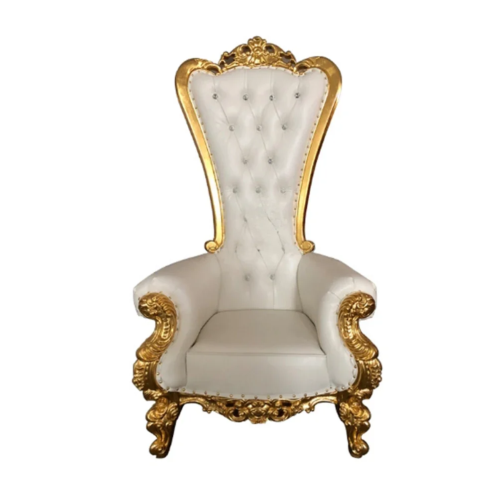 Nordic Modern high back queen king throne wedding event hotel party sofa chair
