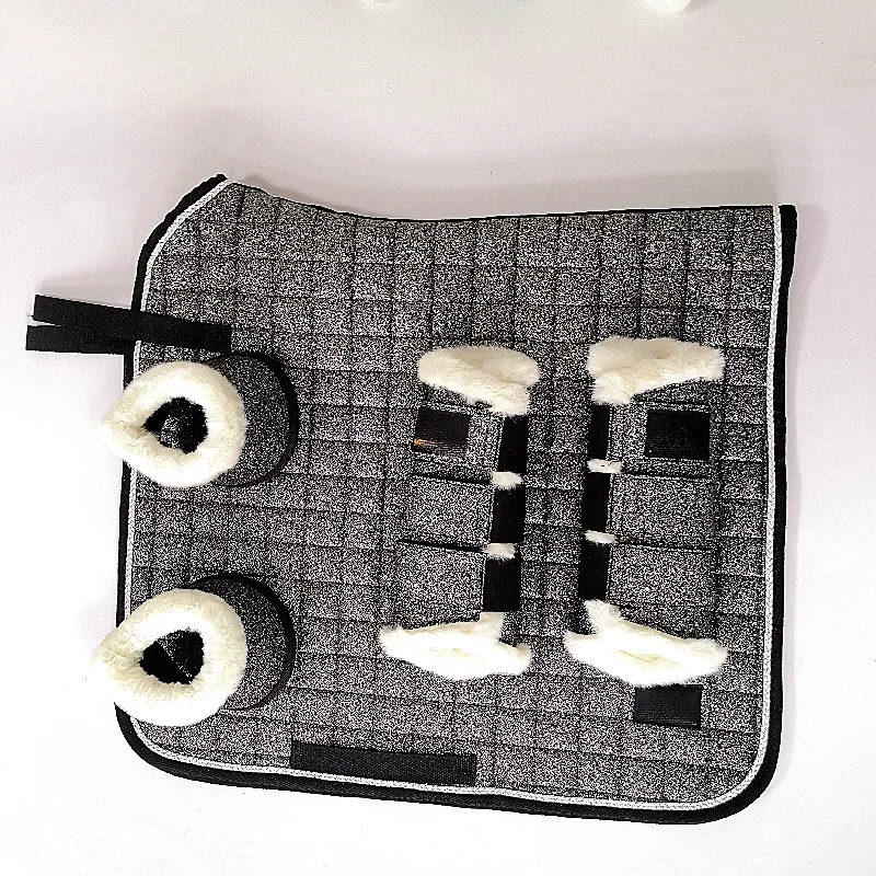 Durable Saddle Pad Sets, Comfortable Equestrian Saddle Pads
