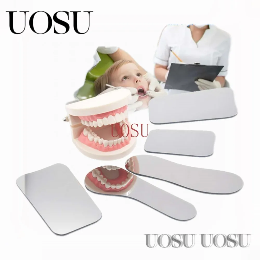 

Dental Orthodontic Intraoral Photography Reflector Mirrors Double-Sided Glass Mirror Dental Tools Glass Material