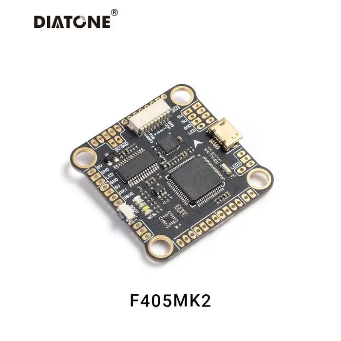 

DIATONE MAMBA F405 MK2 MPU6000 Flight Controller Betaflight OSD 5V 2.5A 9V 2A BEC Blacbox 3-6S for F405 Stack FPV Racing Parts