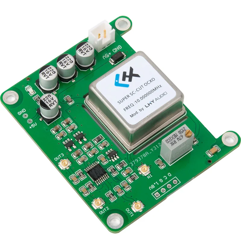 

Raspberry Pi 4B Upgraded and Modified OCXO Ultra Low Phase Noise Constant Temperature Crystal Oscillator Clock Board