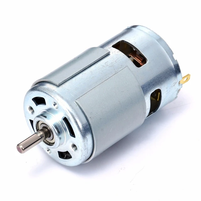 Dc 12V 10000rpm 775 Motor Micro DC Motor 5mm Shaft Motor with 12v 2amp  adapter