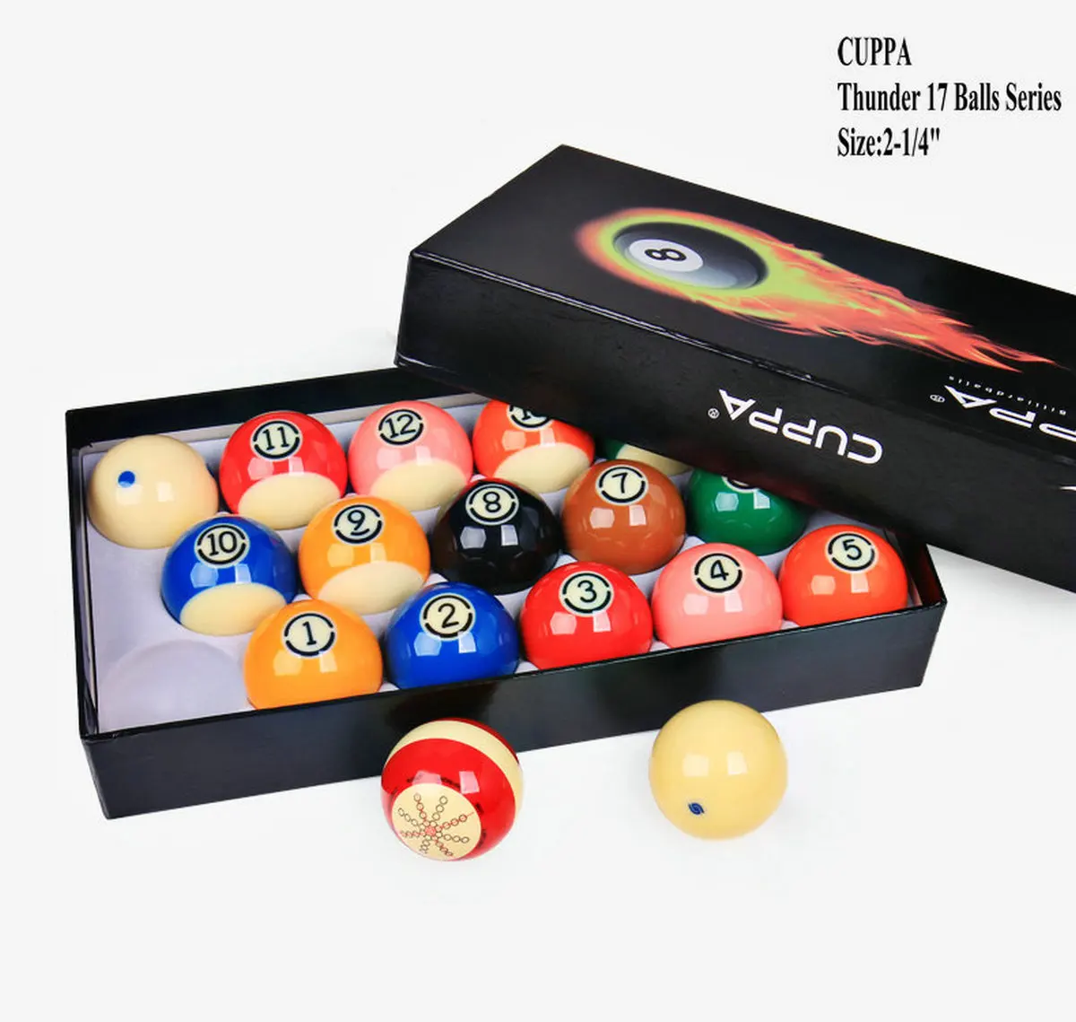 JOGO DE BOLA TOURNAMENT BILLIARDBALLS - 7ball