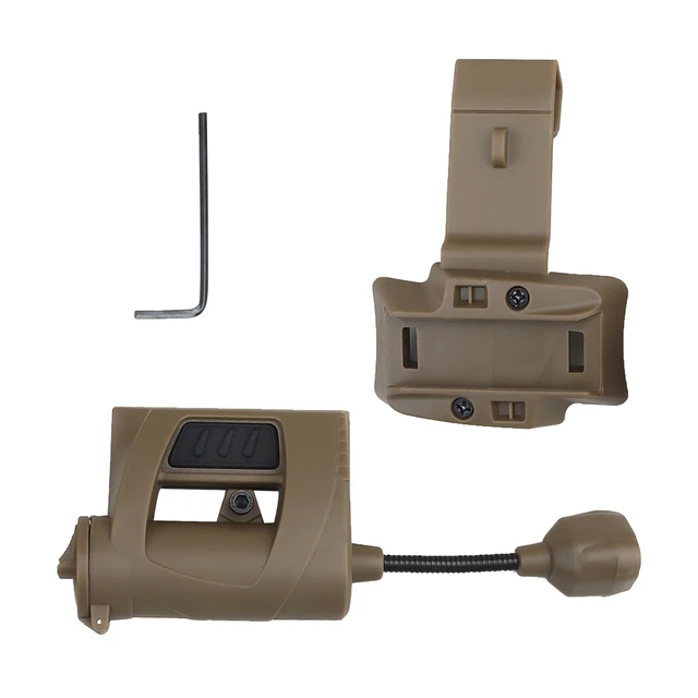 Tactical Helmet Light MPLS CHARGE Military Survival Helmet Lamp 4 Modes