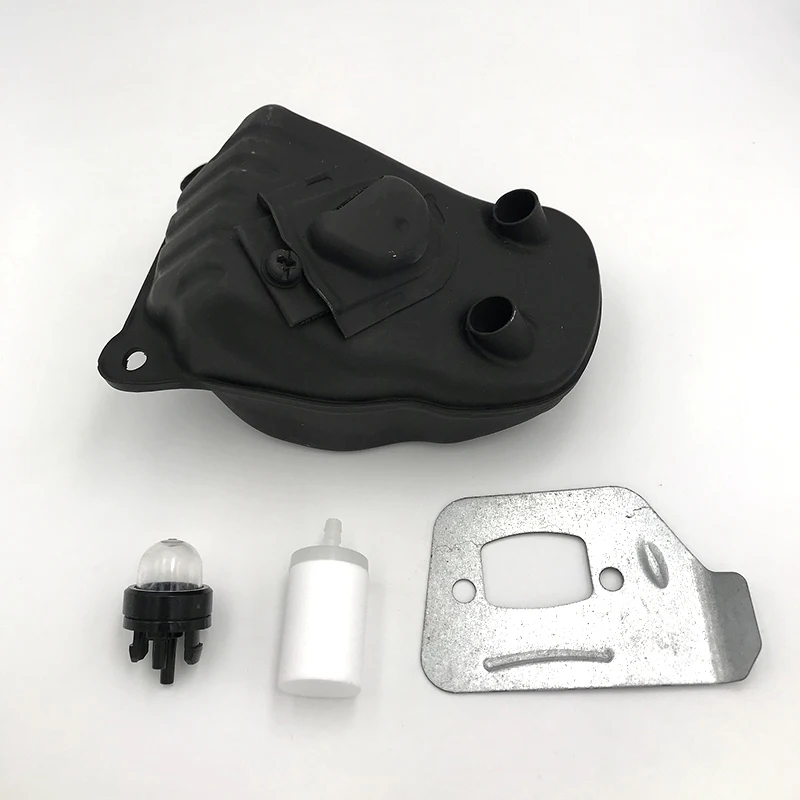 Muffler Silencer Deflector Plate Kit For Husqvarna 550 XP 545 550XP Chainsaw Primer Bulb Fuel Filter Replacement Parts 523052602 4