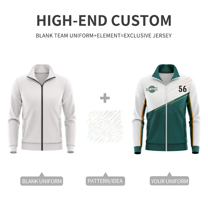 Summer Jogging Men Soccer Tracksuit Sweatshirt Polyester Men Hoodies Blank Football Tracksuit With Zipper MX907 sports suit