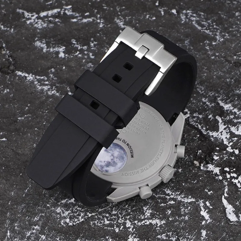 حزام نهاية منحني 20 مللي متر لأوميغا X سواتش المشت...