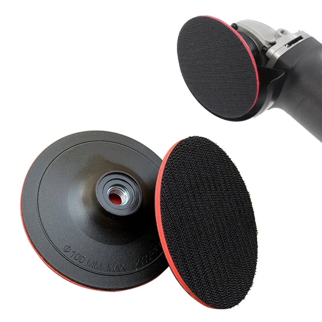 

1pcs Sanding Disc Backing Pad 3/4/5" 80/100/125mm Sandpaper Self-adhesive Hook-Loop Backed Plate Abrasive Disks for Sanders