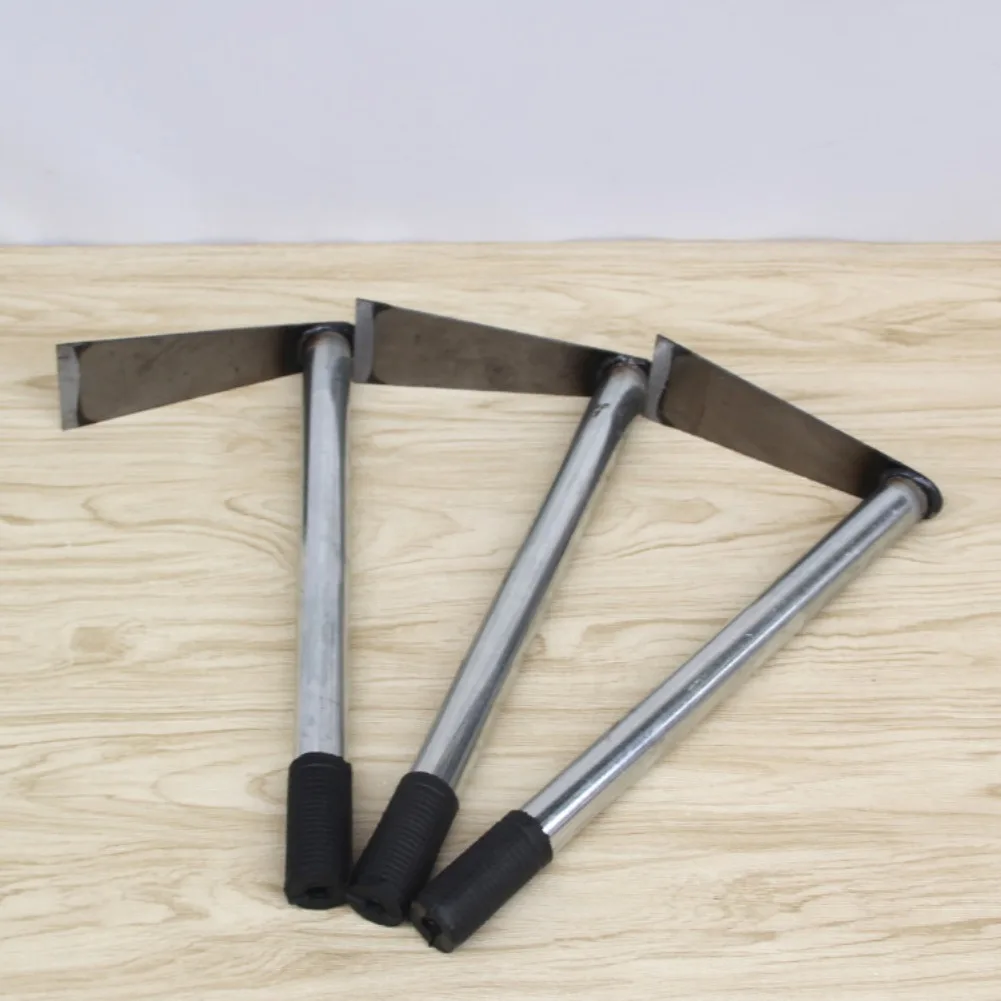 Steel Hardened Hoe Handheld Weeding Rake Planting Vegetable Farm Garden Tools Agriculture Tool Weeding Accessories