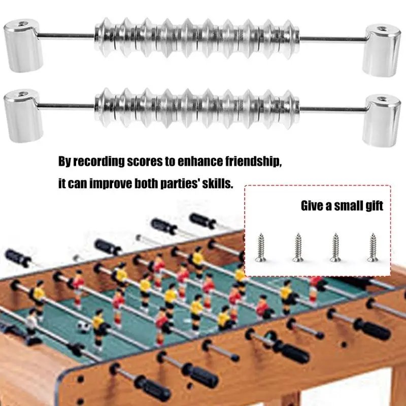 2Pcs Convenient Scoring Score Counter Table Football Counter Score Keepers for Standard Foosball Table