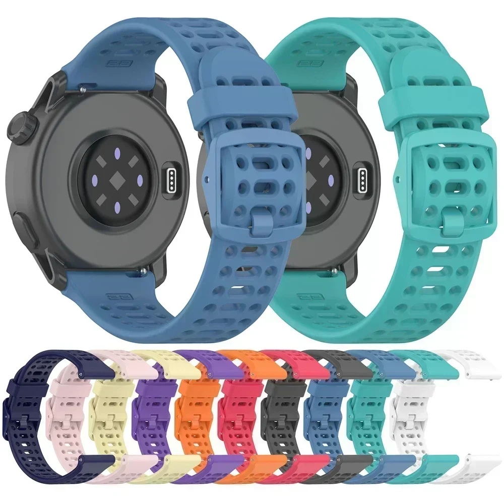 Premium Silicone Sport Watchband Strap - Compatible with COROS APEX & Pace Series