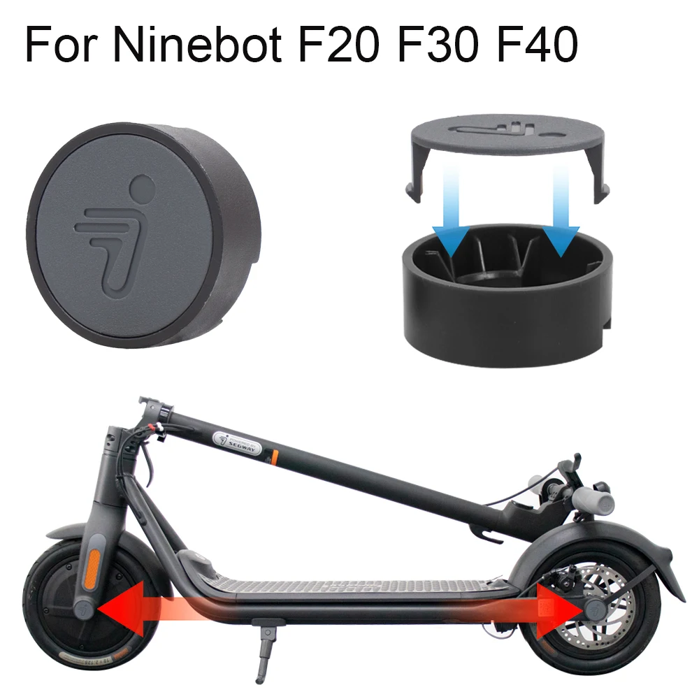 

Оригинальная передняя задняя крышка для электрического скутера Ninebot F20 F30 F40 фиксированный держатель задней ступицы колеса пластиковые детали для украшения