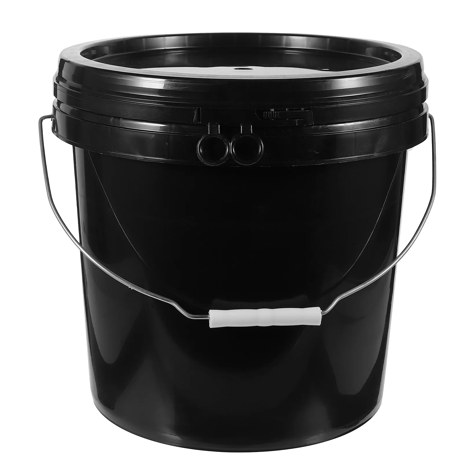 

10 Liter White Abs Bucket Motor Oil Pigment Gallon with Lid Paint Storage Antifreeze Multi-functional Hdpe 10L Outdoor