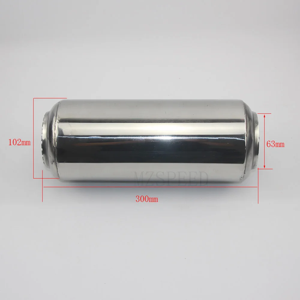 Exhaust Pipe Muffler Exhaust pipe middle muffler 304 stainless steel mesh small hole