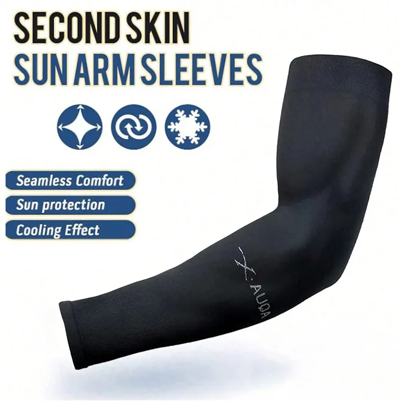 3 Paar modische UV-Sonnenschutz-Ärmel, Unisex, Sommer, Outdoor-Sport, Schutz, kühl, hohe Elastizität, zum Angeln, Radfahren, Fahren – Detail 2