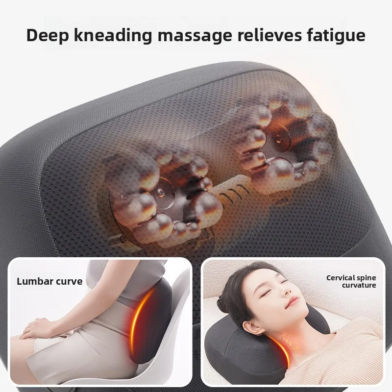 Massage Pillow Multi-functional Household Smart and Kneading with Trapezius Muscle While Filling