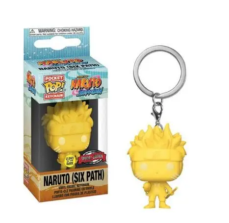 thumbnail image 5 of Funko POP SIX PATH KAKASHI Sasuke Kurama Figuras de acción exclusivas Llavero que brilla en la oscuridad Llavero de bolsillo Juguetes, 5 of 5