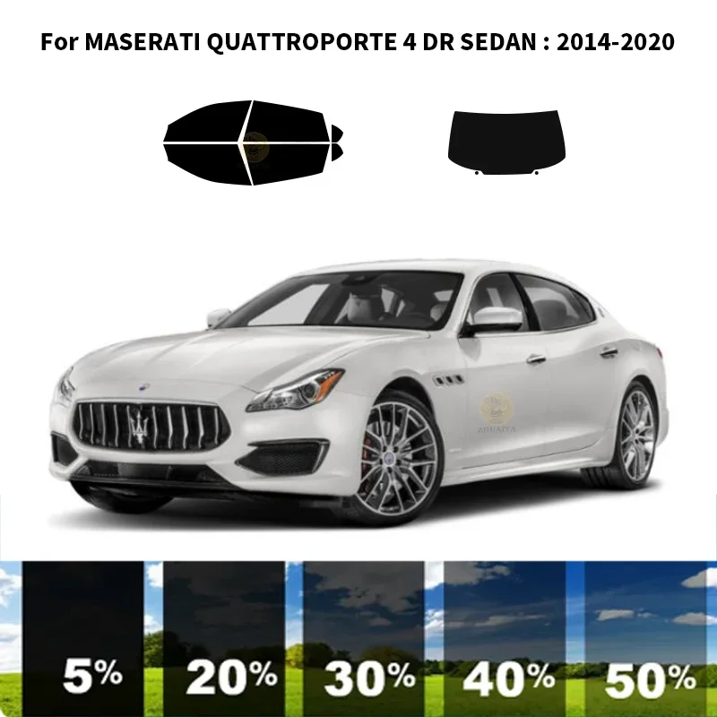 

Precut nanoceramics car UV Window Tint Kit Automotive Window Film For MASERATI QUATTROPORTE 4 DR SEDAN 2014-2020