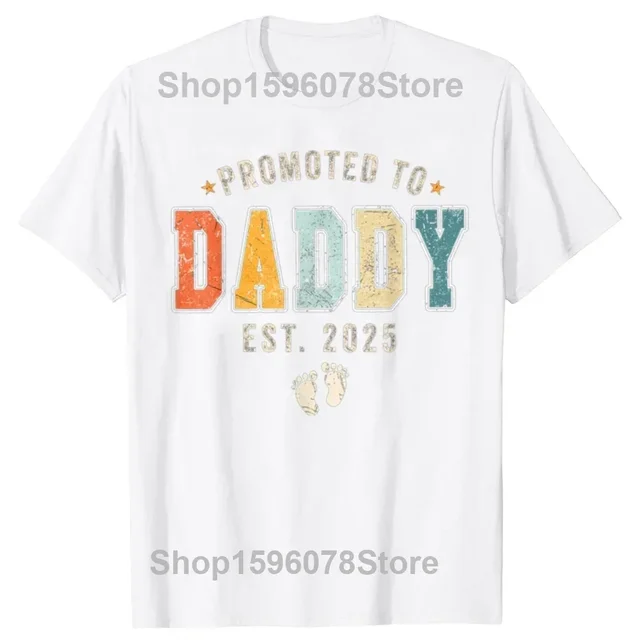 Lustige Senior Stolz Papa O Klasse Von 2025 Absolvent Vater T Shirts Kurzarm Geburtstag Geschenke T-shirt Herren Kleidung_voghion.com