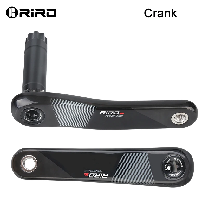 RIRO カーボンクランク 170mm GXP Riro-カーボンファイバーロードバイククランク,ボトムブラケット