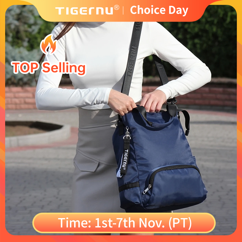 Tigernu Fashion 3 In1 Women Backpack Bag Leisure Tote Bag Shoulder Bag Light Weight College High School Bag Girls Handbag Female