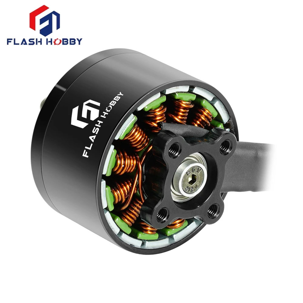 Drive Motor 4pcs FlashHobby Flash Hobby Arthur A3115 3115 KV900 Brushless Motor 5mm Shaft RC Fixed-wing Fpv Drone Parts Accessories