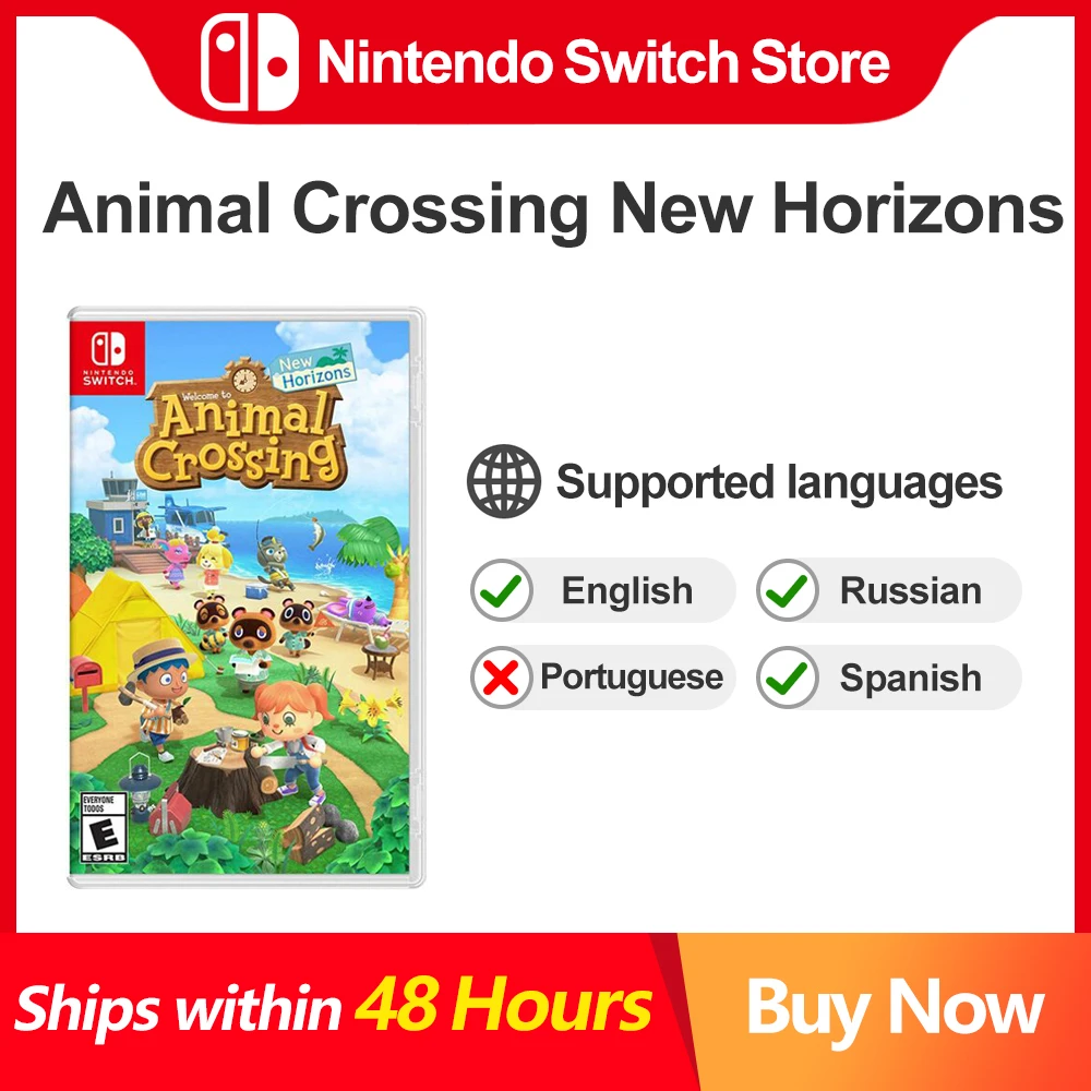 Nintendo Switch Games Animal Crossing New Horizons Simulation Genre TV Tabletop and Handheld