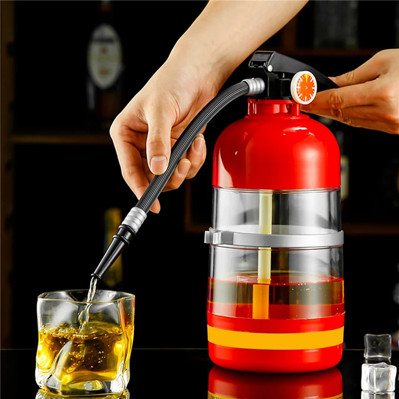 2L Wine Drink Dispenser Party Beer Water Dispenser Beer Barrels Bar Beverage Liquor Drink
