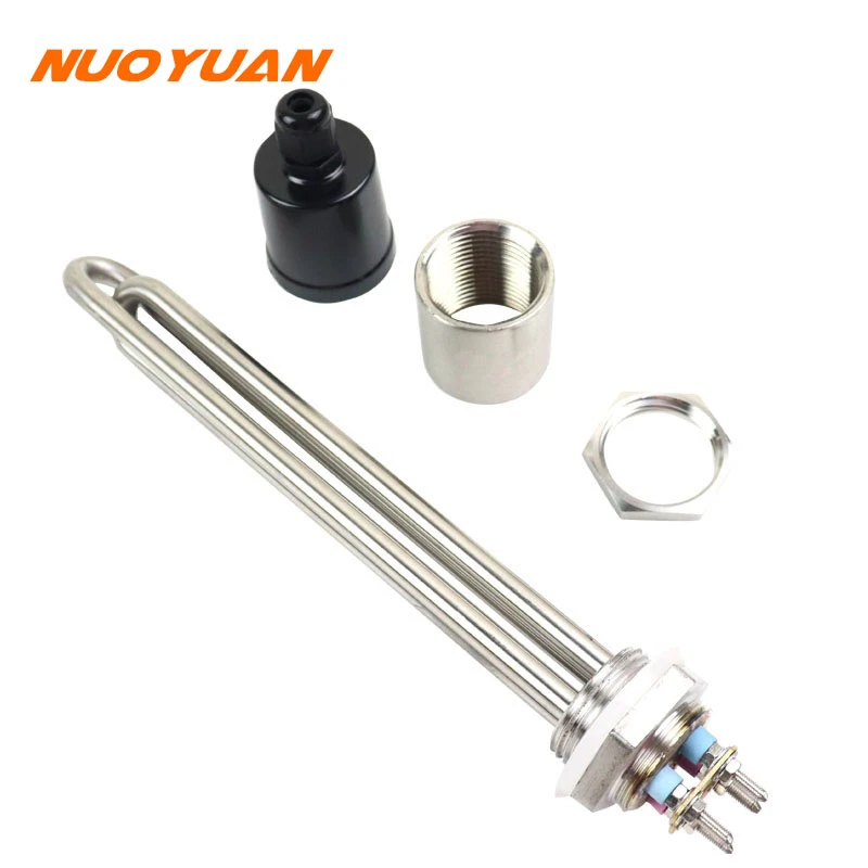 Water Heating Element 220v DN25 2.5KW Stainless Steel Immersion Heater