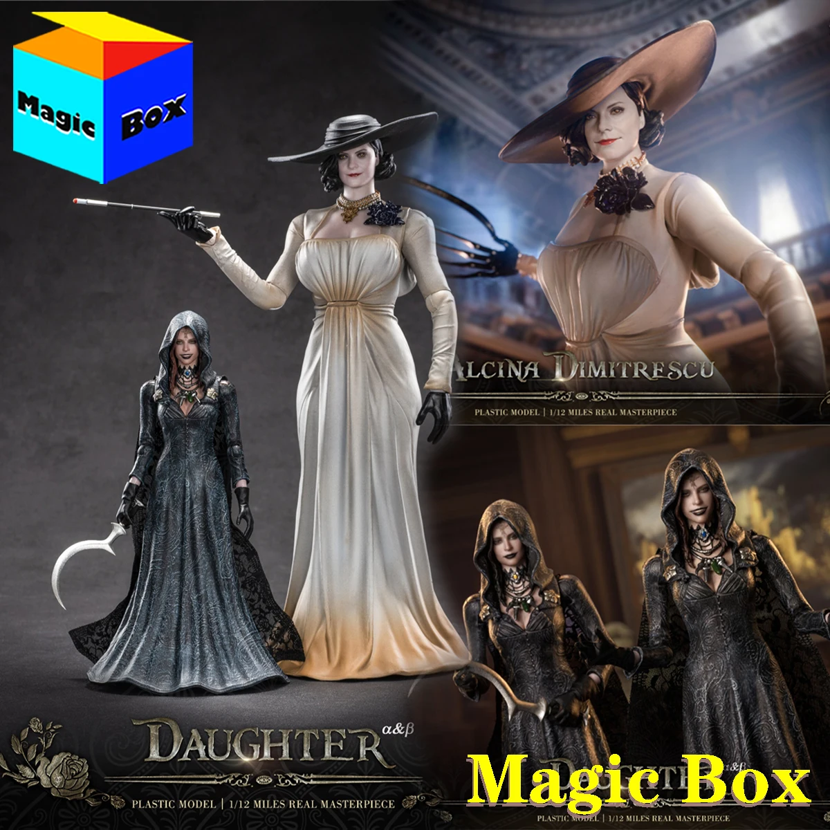 

The Patriot Studio 1/12 Vampire Alcina Dimitrescu Daughter Cassandra Model Full Set 6" Bela Daniela Action Figure Doll Toys