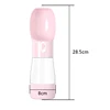 2 In 1 Pet Dog Water Bottle Cat Food Dispenser Portable Multifunctional Drinking Bowl For Small Large Dogs Travel Puppy Supplies 6