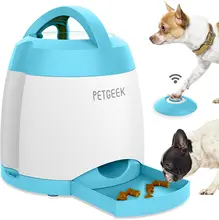  Automatic Dog Feeder Toy Interactive Cat Dog Puzzle Toys Treat Dispensing Electronic Dog Food Dispenser for All Beeds 