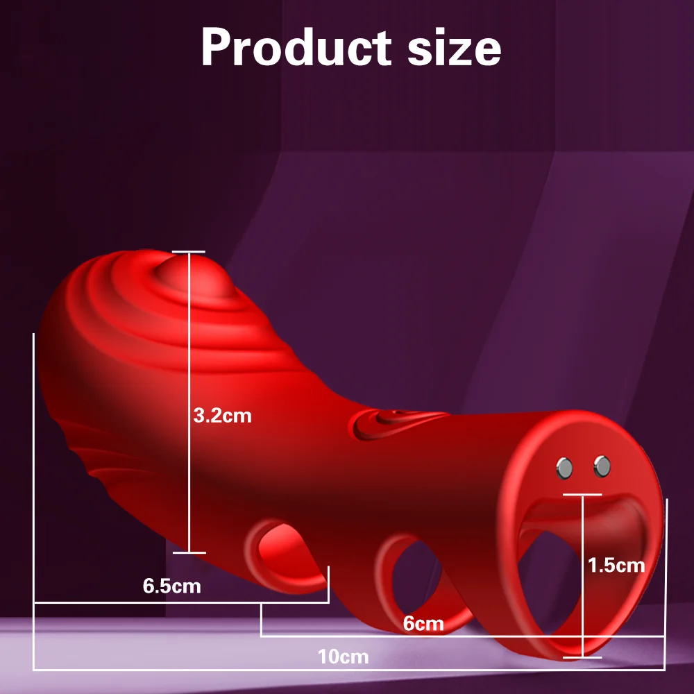 Lesbian Finger Vibrator Adult Toy Silicone G-Spot Clitoral Massage Vibrador Anal Vaginal Stimulation Masturbator dildo Sex Toys