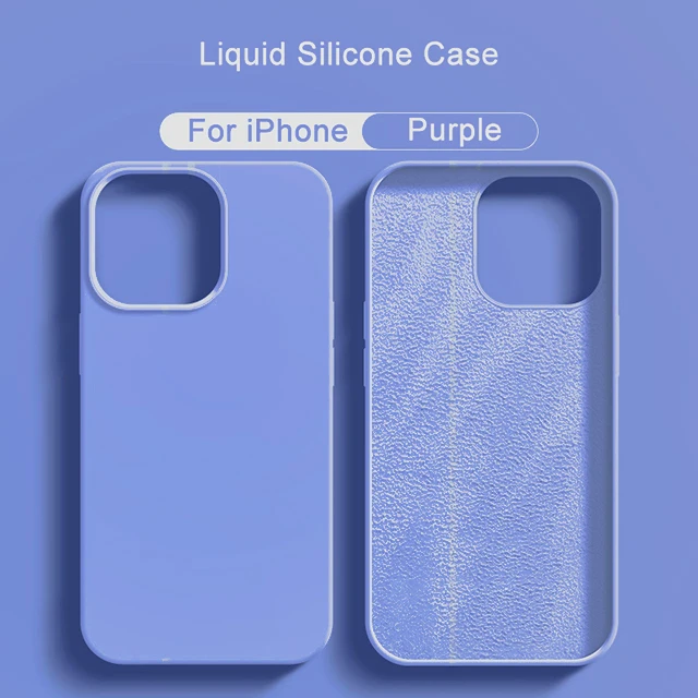 thumbnail image 1 of Original Liquid Silicone Case For iPhone 15 14 12 11 13 Pro Max Mini Luxury Shockproof Cover X XR XS 7 8 14 Plus SE Accessories, 1 of 5