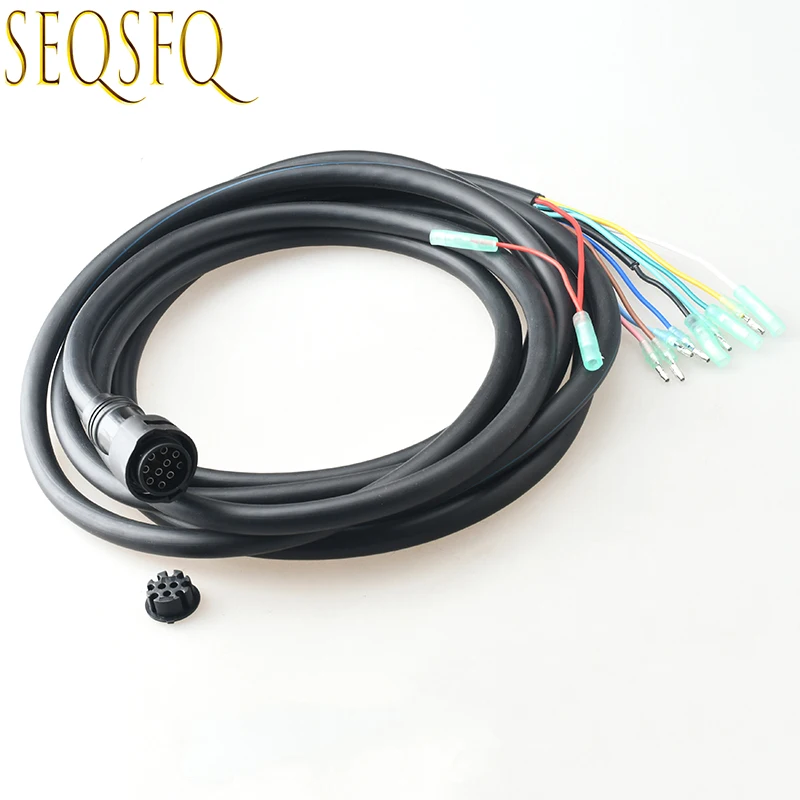 Prolunga Cablaggio 10 Pin 2m Per Fuoribordo - Compatibile Con Motori 30-250HP, Ricambio 688-8258A-10-00