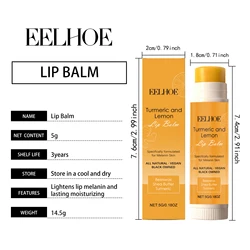 Coconut Infusion Lip Balm - Deeply Nourishing & Moisturizing Lip Care (Lemon Lip Balm)
