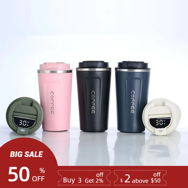 Stainless Steel Cold Cup Coffee Thermos Mug - 304 Stainless Steel Insulated  Coffee - Aliexpress