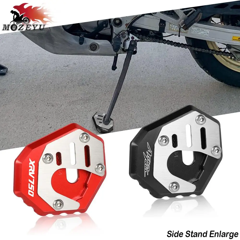 Motorcycle Side Stand Pad Plate Kickstand Enlarger Support Extension