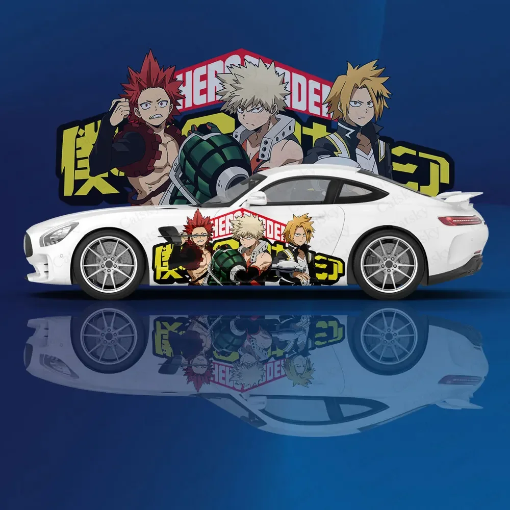 

Bakugo katsuki аниме Моя геройская Академия Автомобильная наклейка защитная пленка виниловая графическая оболочка аксессуары для рисования иташью Автомобильная наклейка