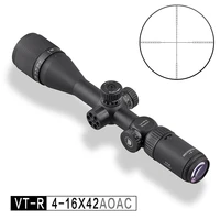 Discovery VT-R 3-12/4-16/6-24x42AOAC Hunting Riflescope Second Focal Plane Illuminated Scope Large Field of View HD Sight 2