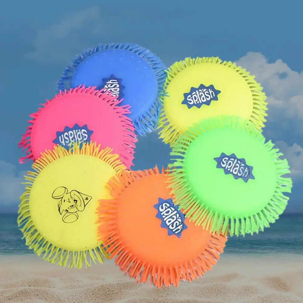 Water Flying Disc For Kids Soft Beach Water Flying Disc Park Pool Parties Toy Endless Summer Fun Outdoor Toys 물비행접시