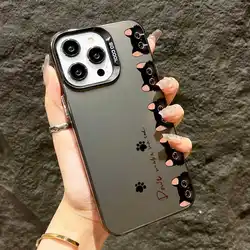 Soft Silicone IMD Protective Phone Case Cover for Spark20 Pro Plus (BK - CYK0091)