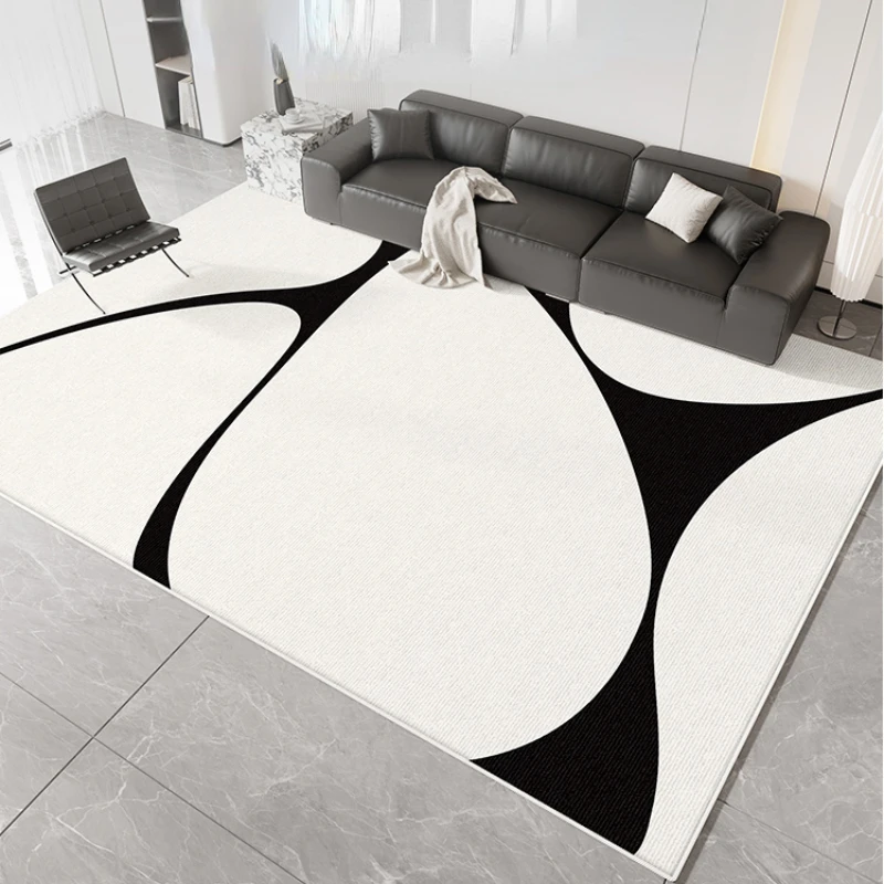 Large Area Living Room Decoration Soft Carpet Minimalist Rugs for Bedroom Home Luxury Floor Mat Washable Non-slip Cloakroom Rug 4