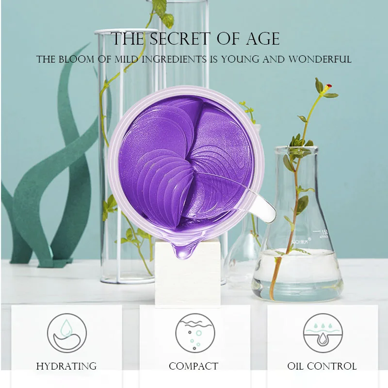 Collagen Eye Mask 60Pcs Firming Remove Dark Circle Moisturizing Korean Skin Care