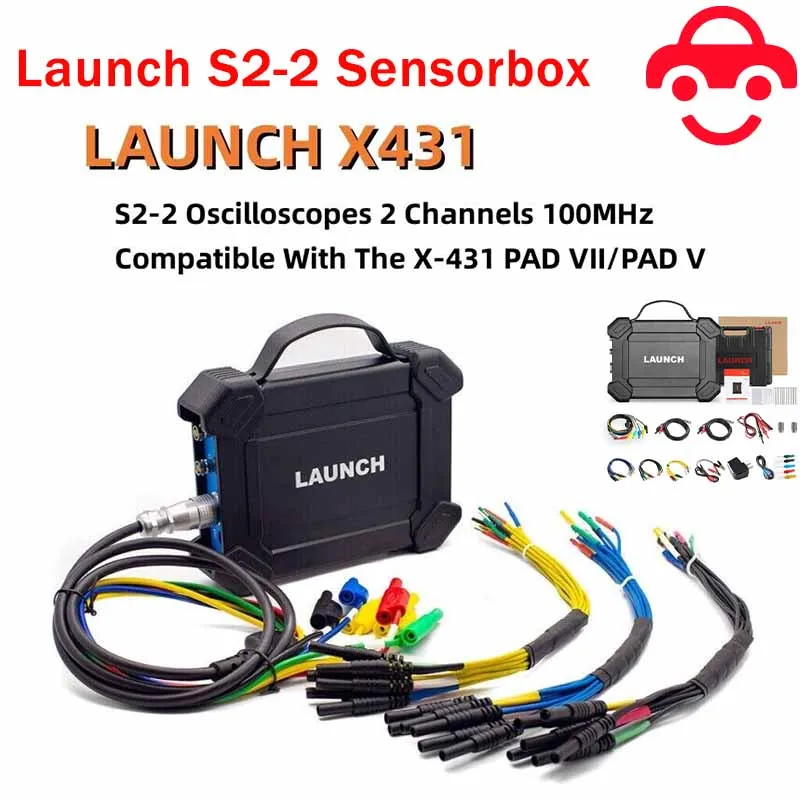 2024 Launch X431 S2-2 Sensor Box Sensor Sensor Simulator And Tester La Maggior Parte Dei Sensori Del Veicolo Compatibili Con X431 Pad Vii Elite X431 P