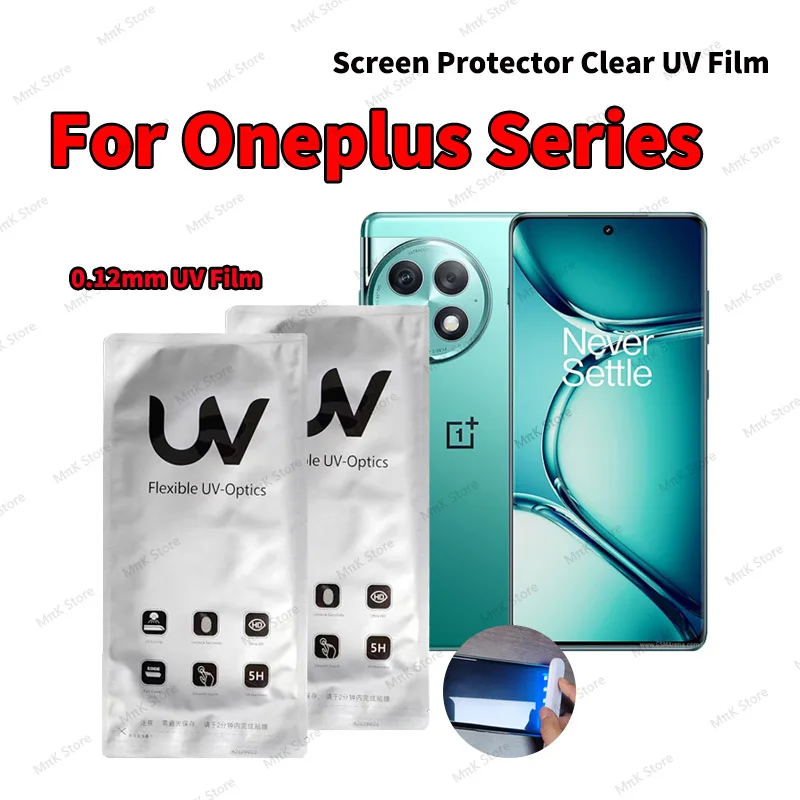 HD Clear UV Film Screen Protector with Full Cover and Anti-reflection Features