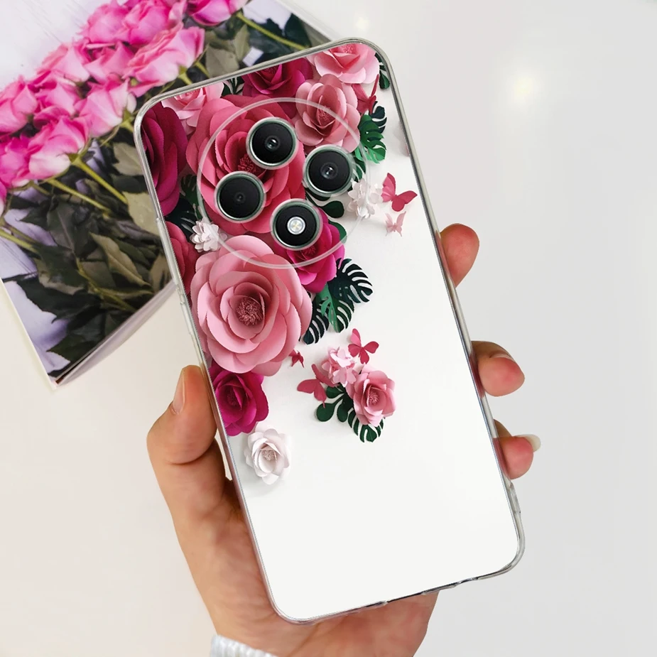 Cute Cat Cartoon Painted Soft Silicone Phone Case Cover