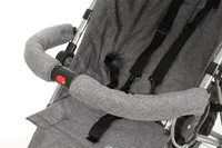 Poussette Moby-System Barton légère, pliable, grise, avec barre de protection et harnais pour enfants jusqu'à 15 kg 8