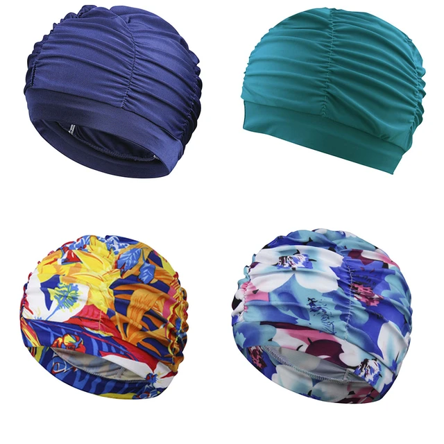 Bonnet de bain en Nylon pour hommes, à la mode, pour cheveux longs