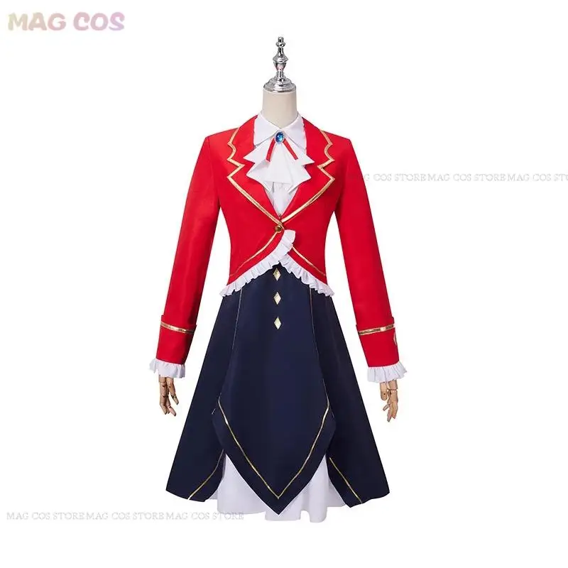 

Anime I'm in Love with the Villainess Rae Taylor Wig Claire Francois Cosplay Costume Outfits Dress Coat Bow-Tie Women Halloween